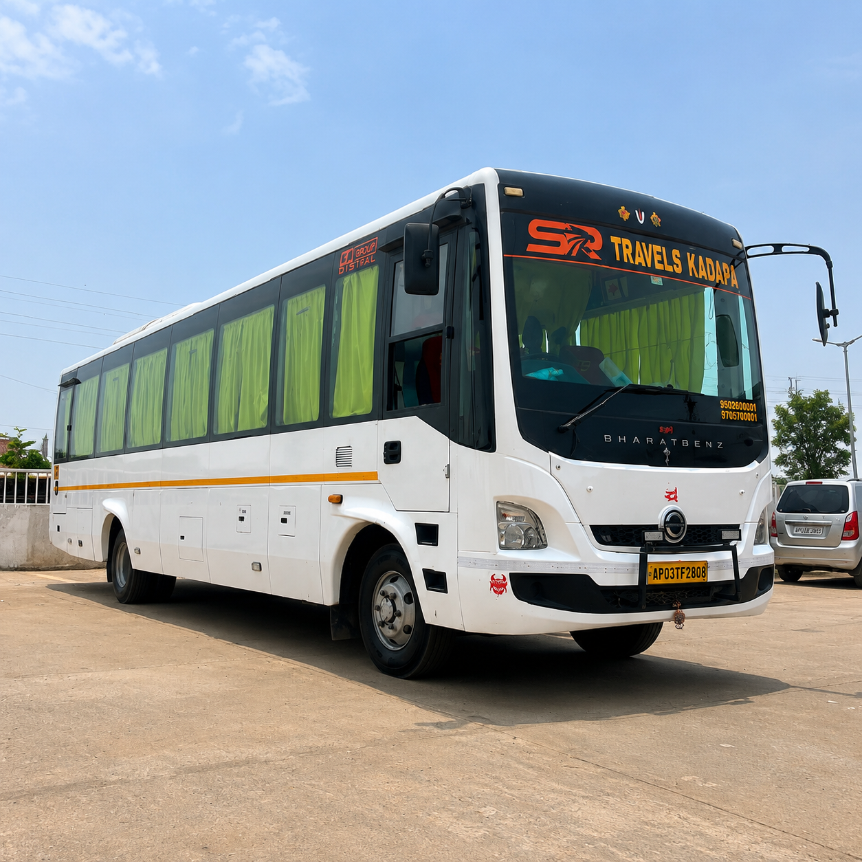 BharatBenz Tourist Bus